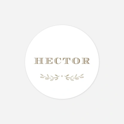 Stickers naissance Poème