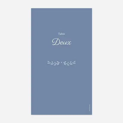 Marque-table mariage Poème