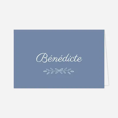 Marque-place mariage Poème