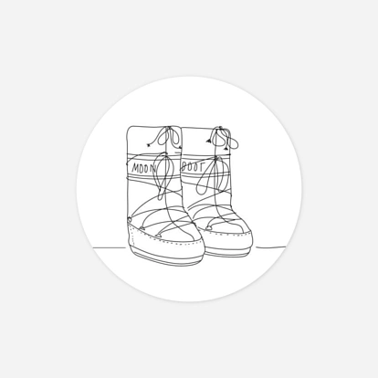 Stickers mariage Promesse d'hiver