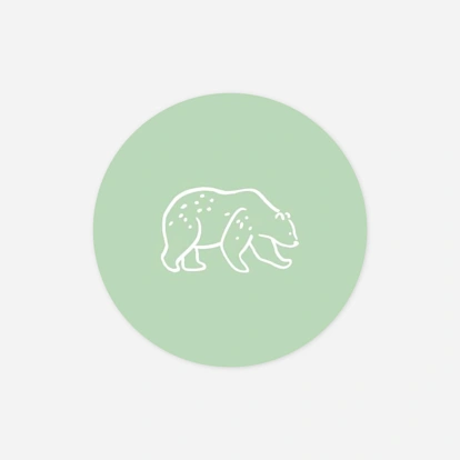 Stickers naissance Promenade