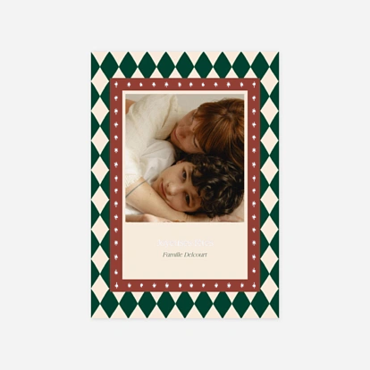 Carte de voeux Réveillon chromatique