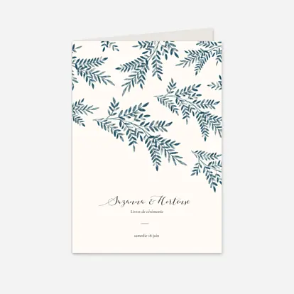 Livret de messe mariage Ritournelle