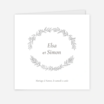 Faire-part mariage Romantique