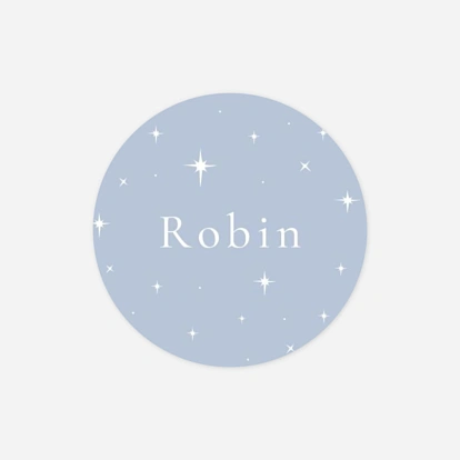 Stickers naissance Sous les étoiles