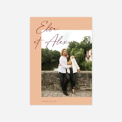 Faire-part mariage Signature II