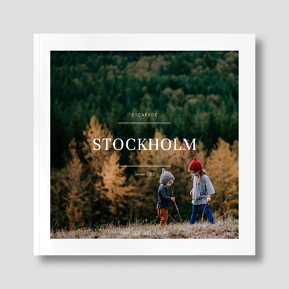 Album photo souple Simplicité