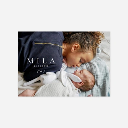 Faire-part naissance Solfège