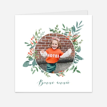 Carte de voeux Solstice d'hiver photo