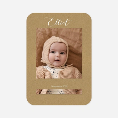 Faire-part naissance Tendre innocence