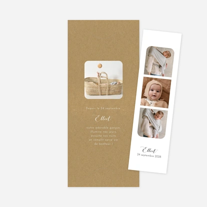 Faire-part naissance Tendre innocence