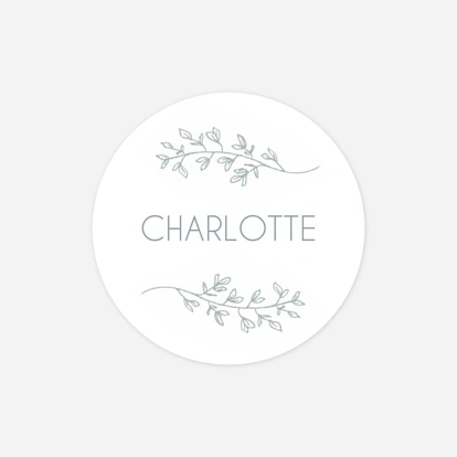 Stickers naissance  Très léger